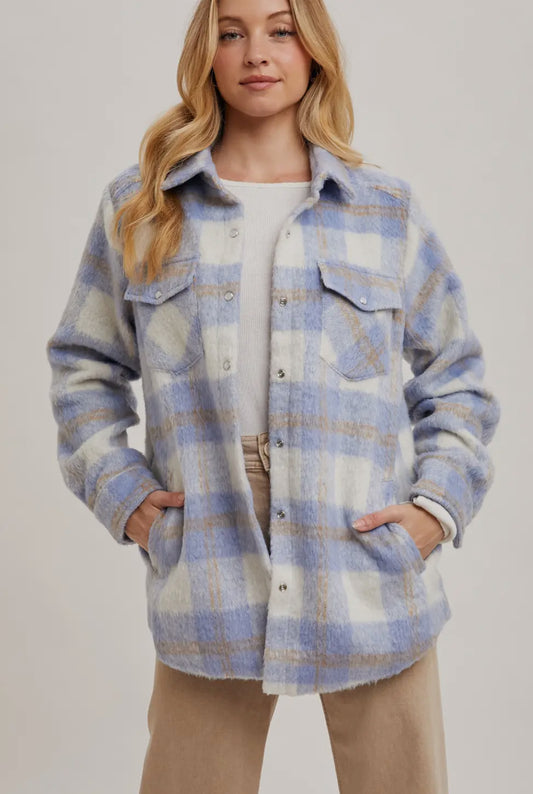 Brushed Flannel Jacket