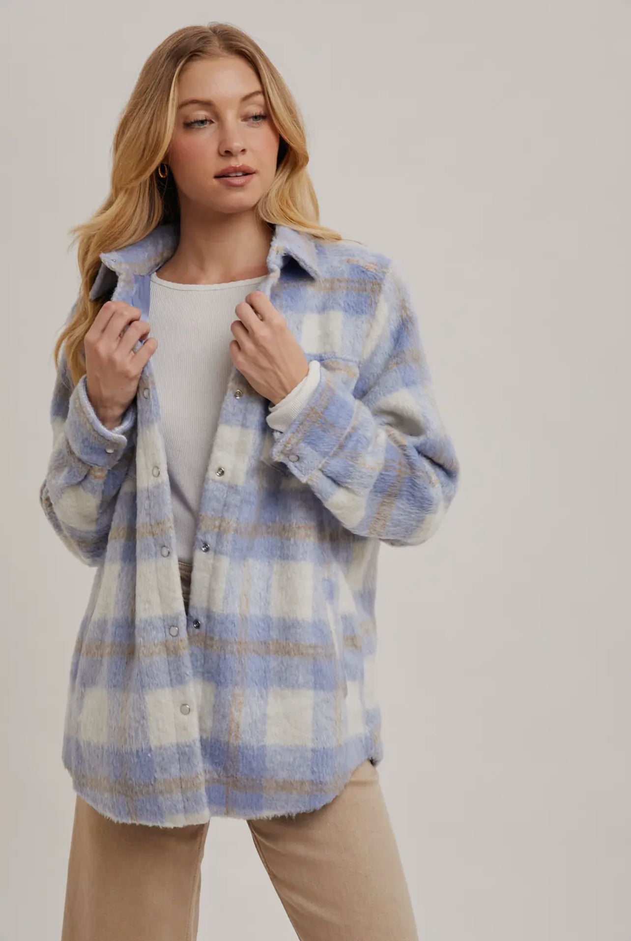 Brushed Flannel Jacket