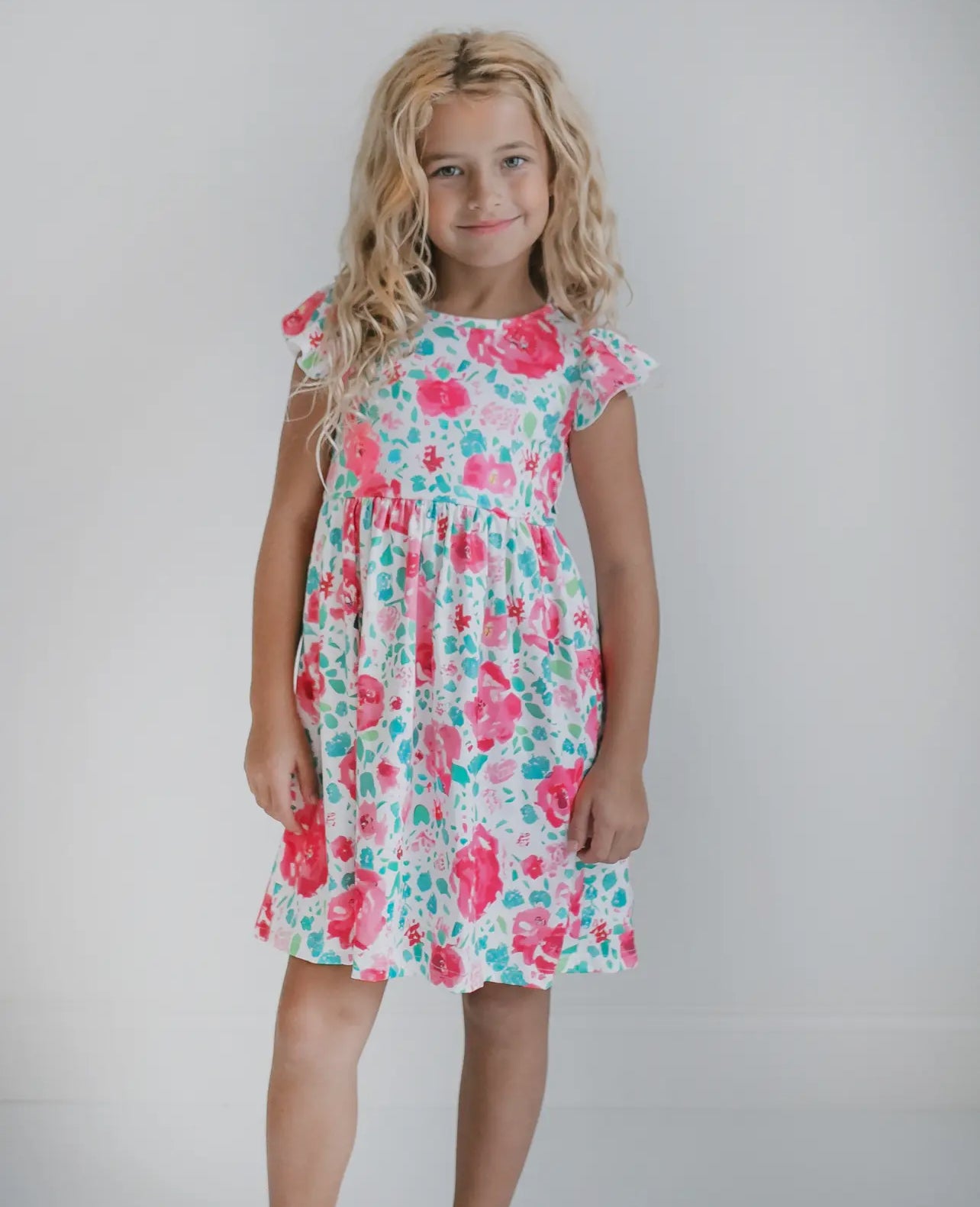 Kids Claire Flutter Dress