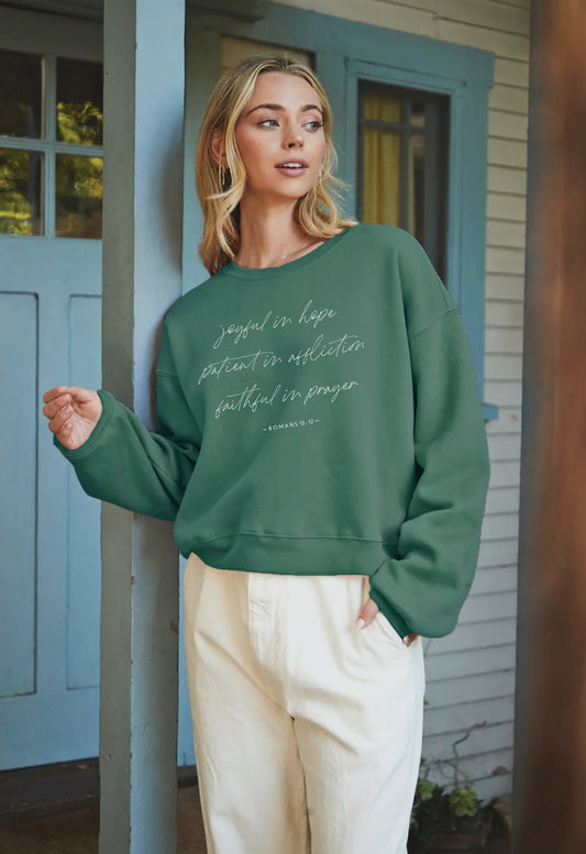 Joyful in Hope Sweatshirt