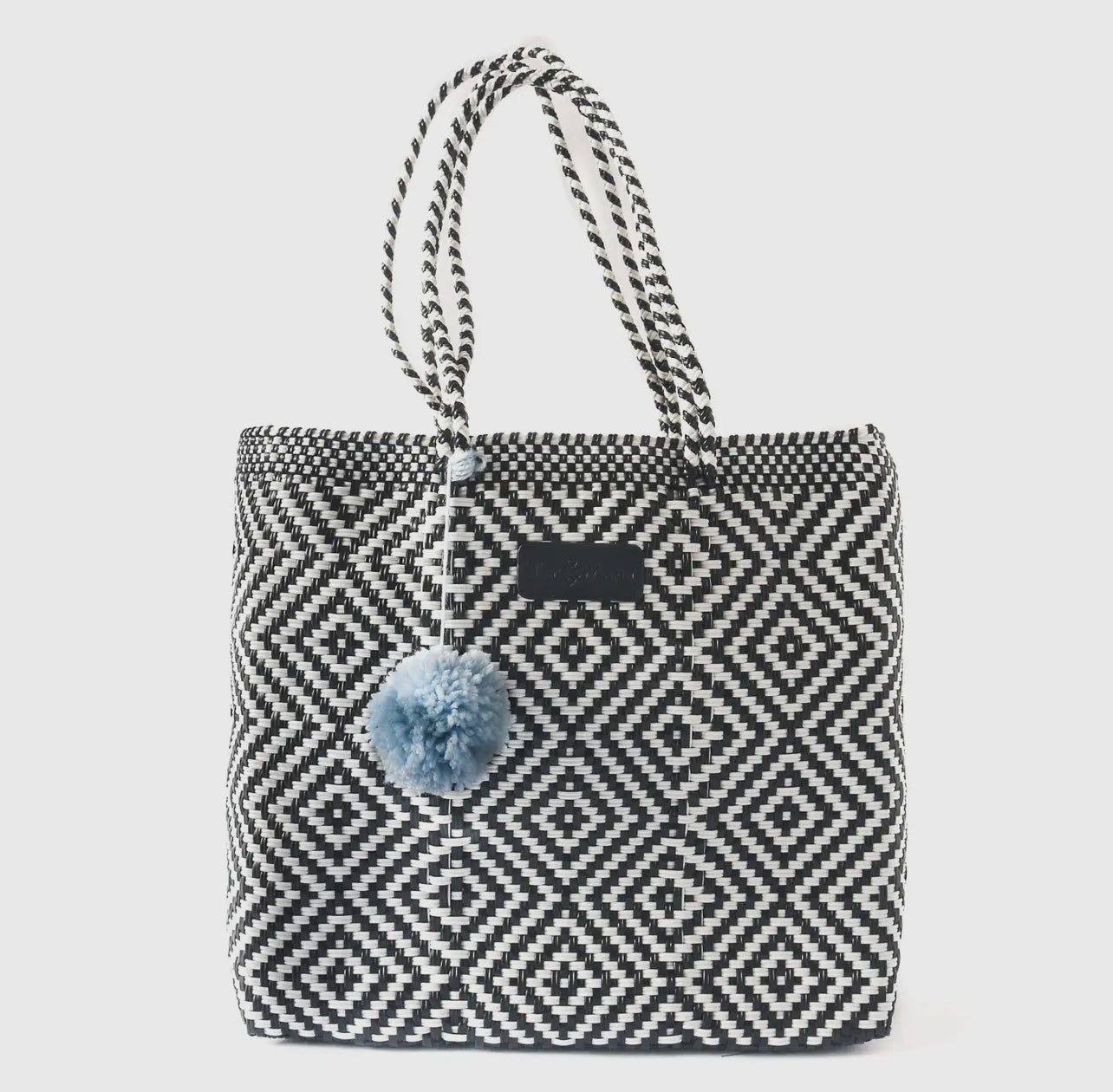 Greca Woven Tote