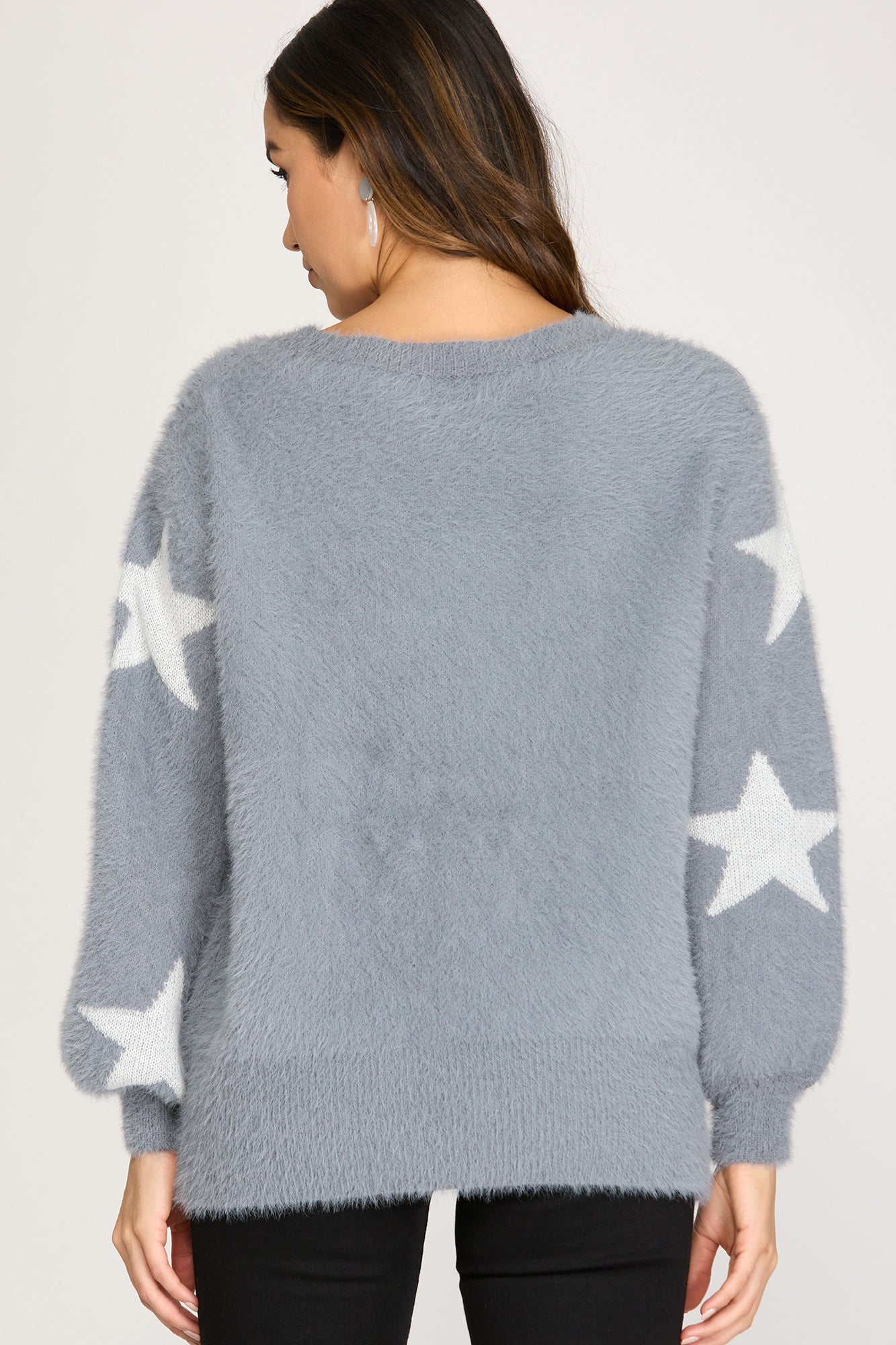 Sheliah Star Sweater Top