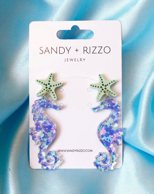 Seahorse Dangle Earrings