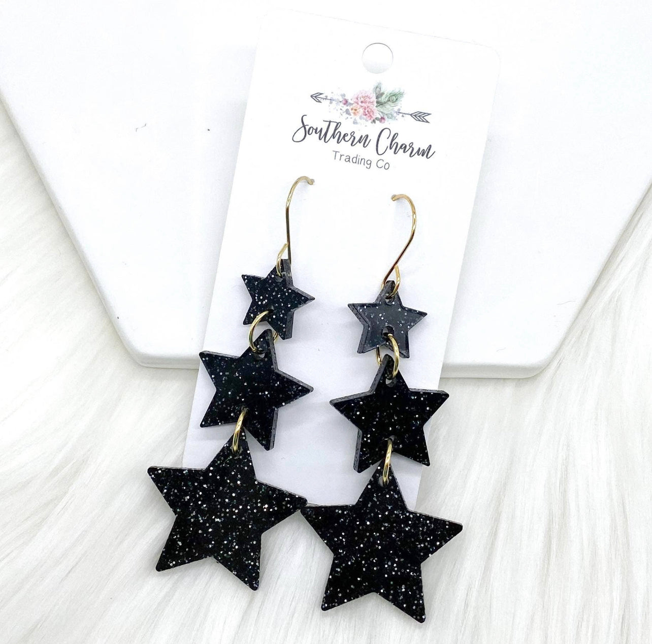 Star Waterfall Earrings