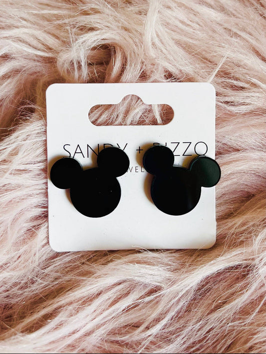 Mouse Stud Earrings