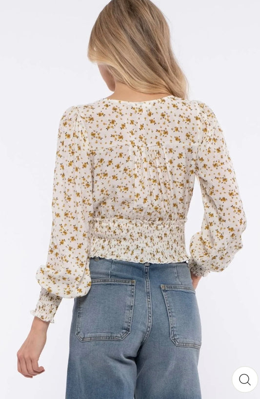 AshleyK Floral Top