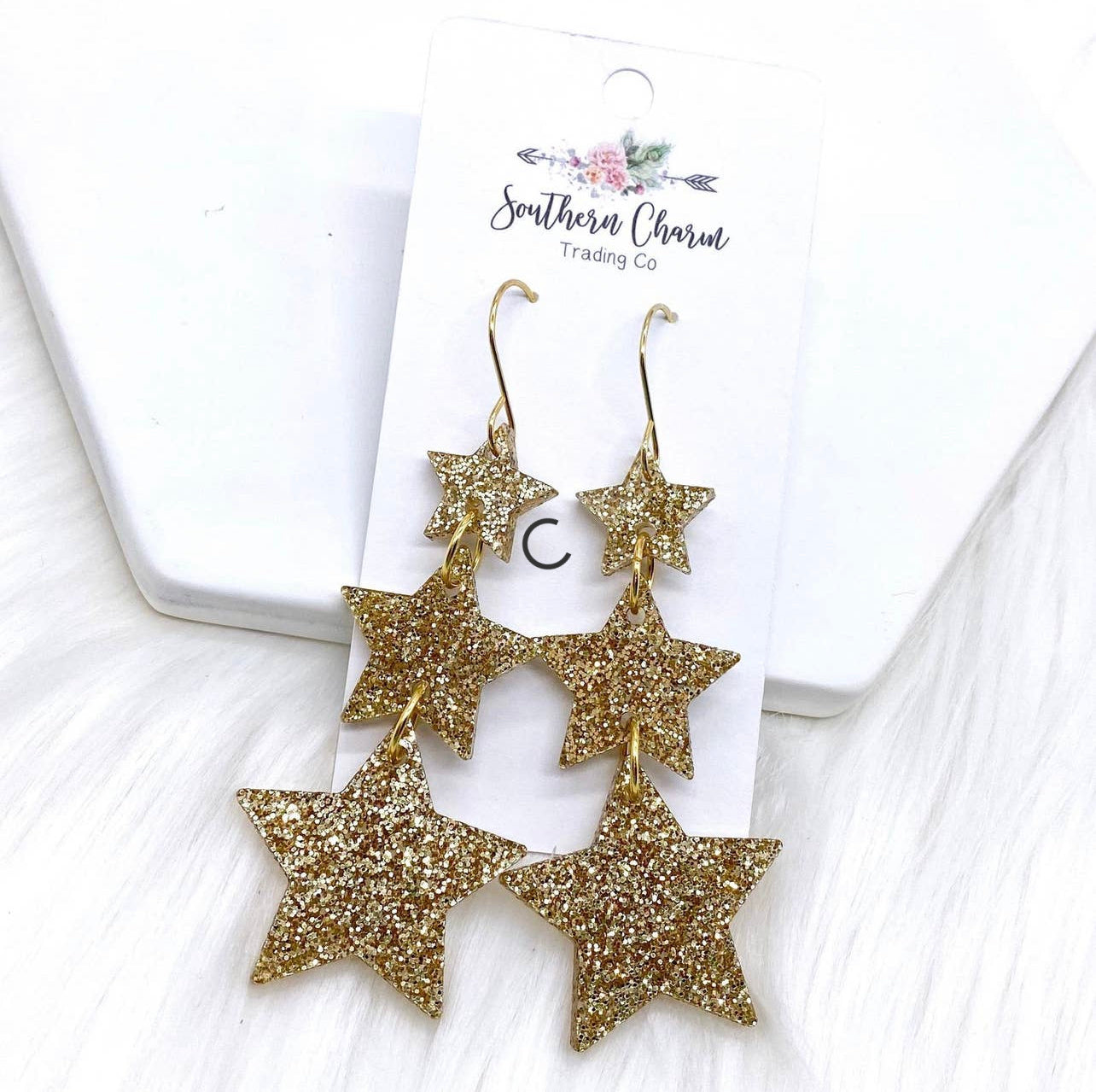 Star Waterfall Earrings