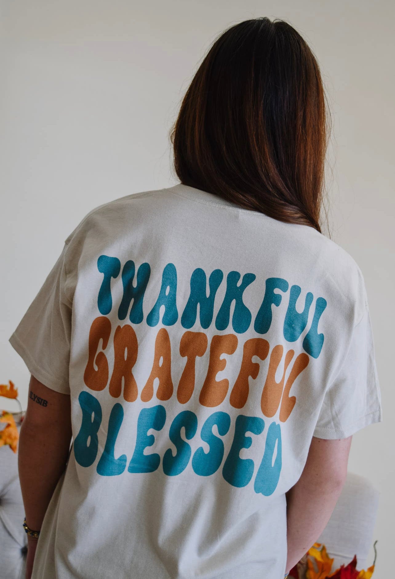 Thankful Grateful Blessed Tee